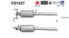 AS FD1037 Soot/Particulate Filter, exhaust system